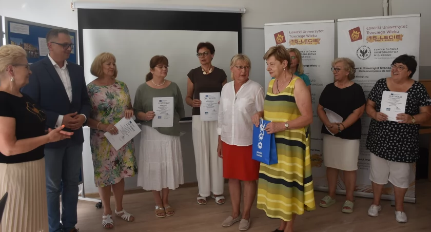 Podsumowano „włoską przygodę” Łowickiego Uniwersytetu Trzeciego Wieku (foto)
