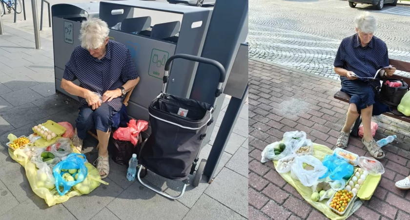 Niejednokrotnie w dużym upale sprzedają to, co mają najlepsze 