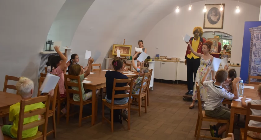 Wakacyjne Warsztaty w Pałacu w Nieborowie: Magia Akademii Pana Kleksa (foto)