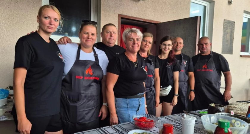 Piknik rodzinny w Kompinie (foto)