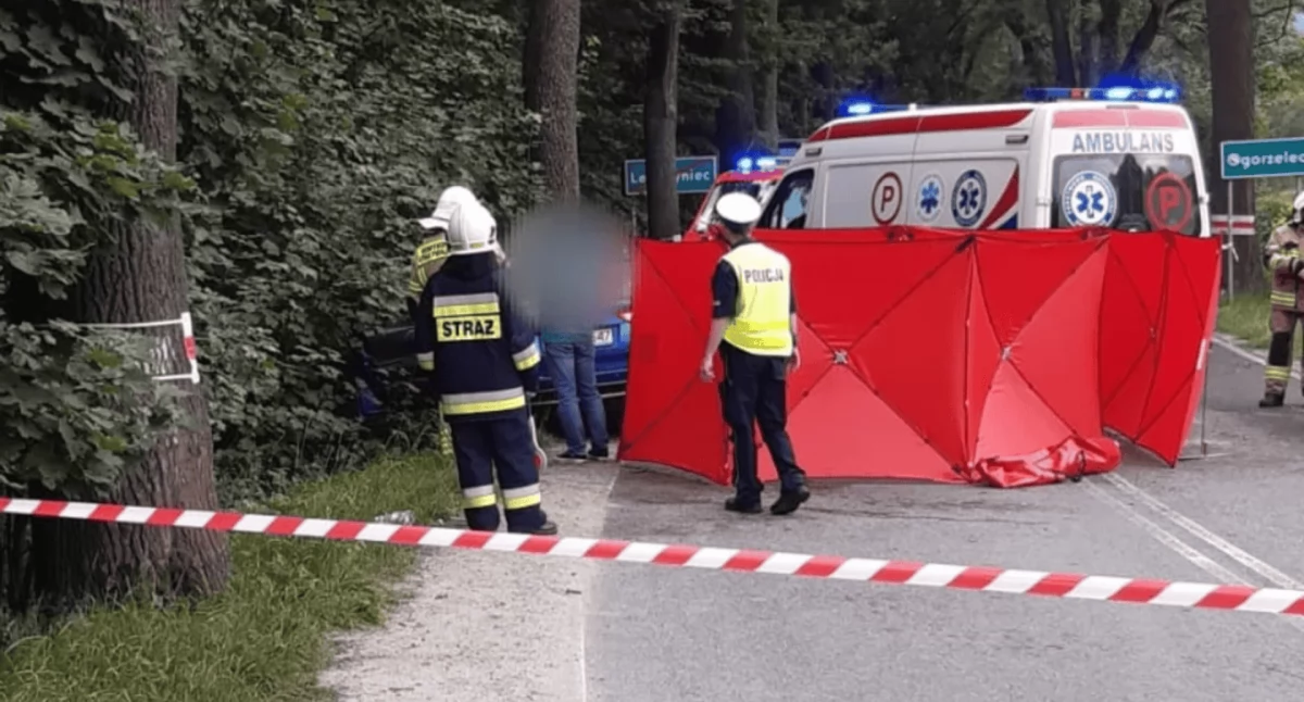 Tragiczny wypadek na Dolnym Śląsku. Śmierć 35-letniej mieszkanki Łowicza