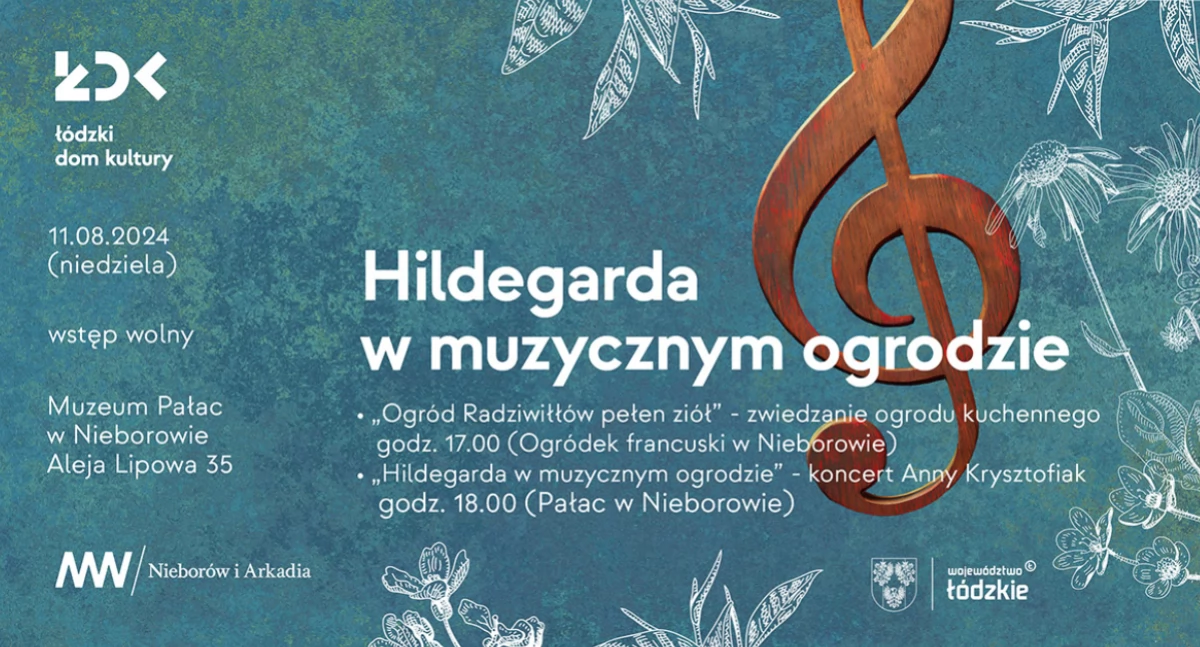 Hildegarda w muzycznym ogrodzie. Zwiedzanie ogrodu i koncert w Nieborowie