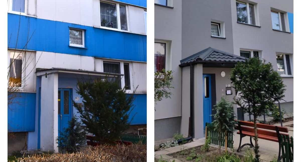 Zakończyła się termomodernizacja kolejnego bloku na os. Dąbrowskiego (foto)
