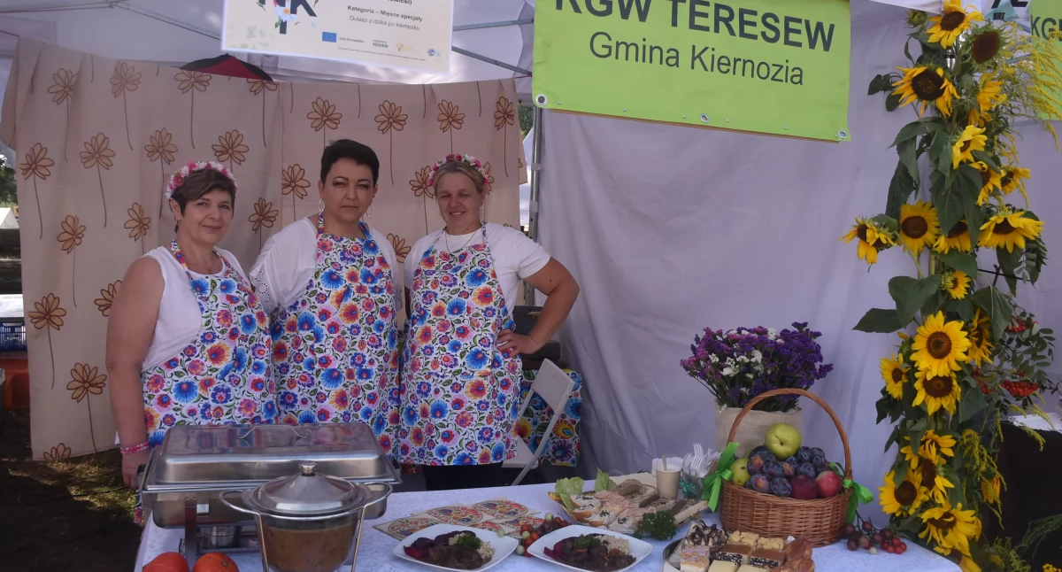 KGW z gminy Kiernozia nagrodzone w konkursie dożynkowym „Kulinarne inspiracje Łódzkiego”