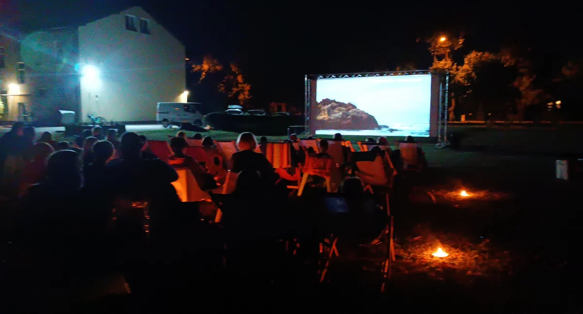 Kino plenerowe ponownie zawitało na Korabkę (foto)