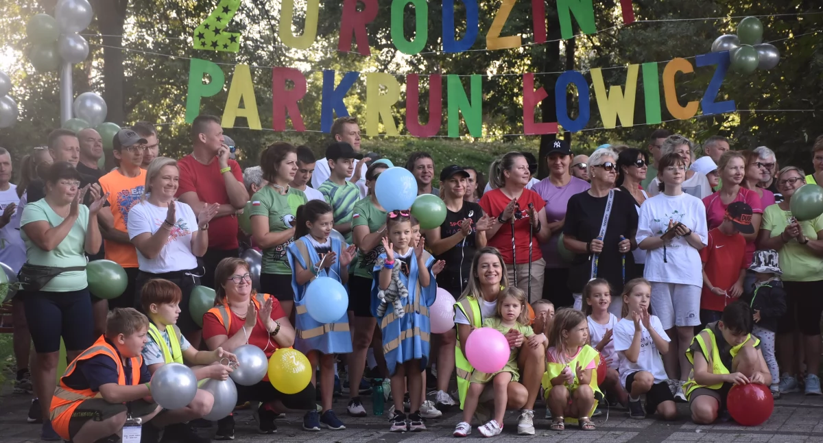 To już dwa lata z parkrun w Łowiczu! (foto,film)