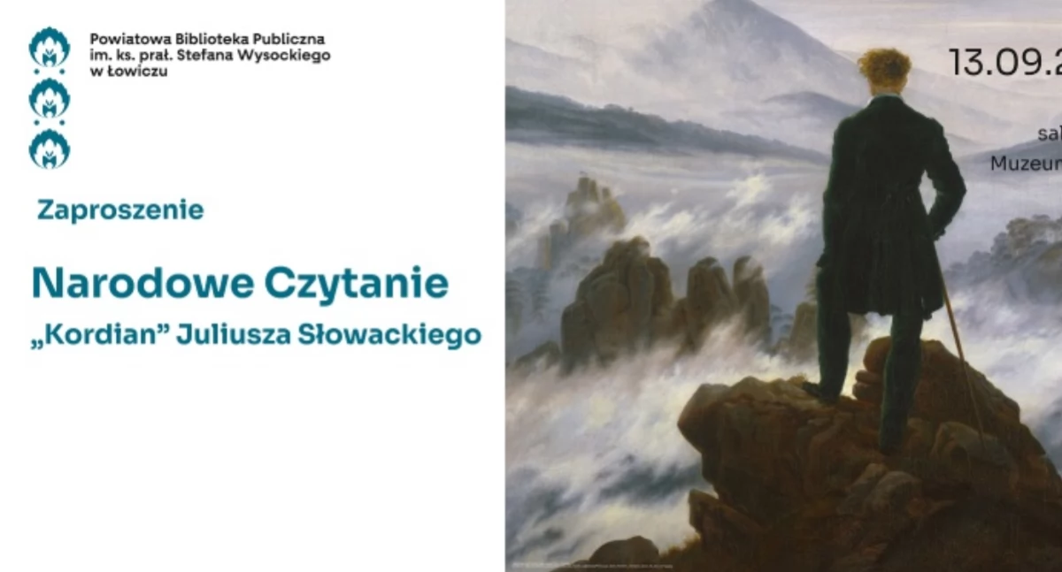 Narodowe Czytanie w Powiecie Łowickim [ZAPROSZENIE]