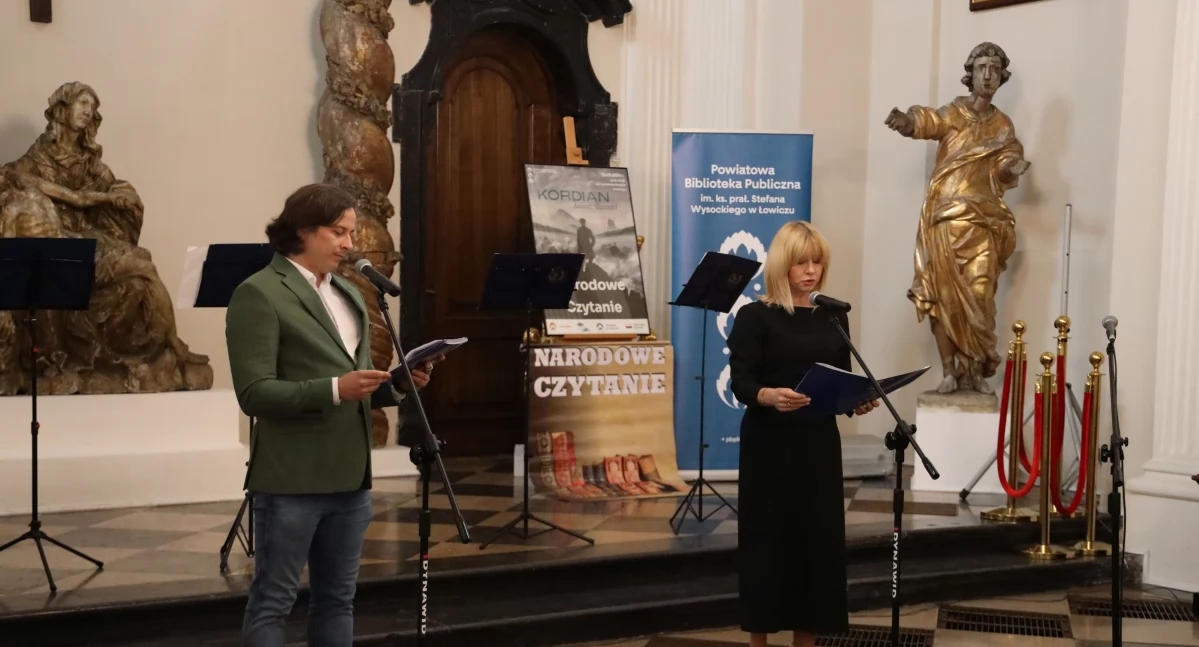 Narodowe Czytanie w Muzeum w Łowiczu (foto, film)