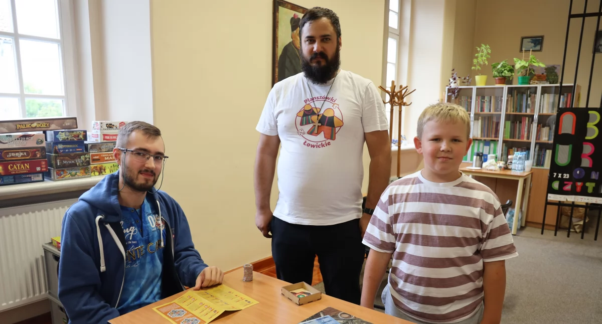 Planszówki Łowickie w bibliotece (foto)