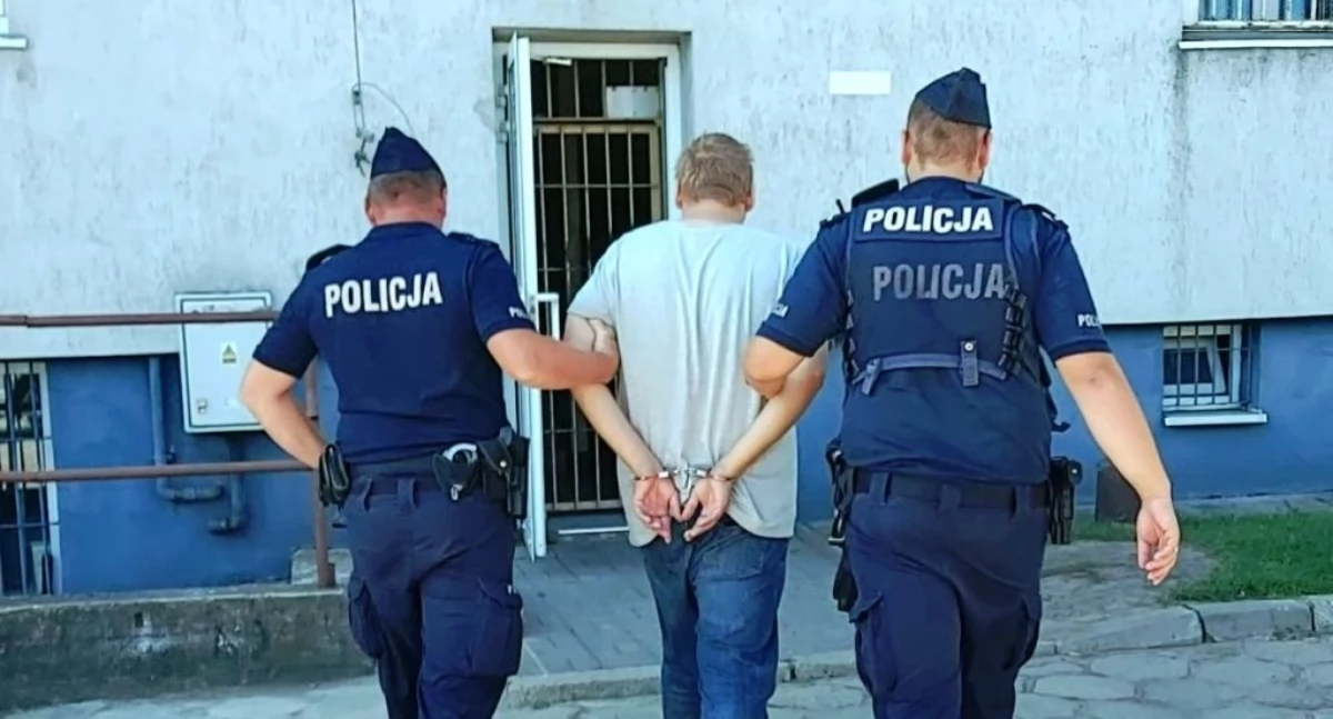 Ukradł alkohol i zapiekankę, groził ochroniarzowi. 29-latek z Łowicza usłyszał trzy zarzuty (foto)