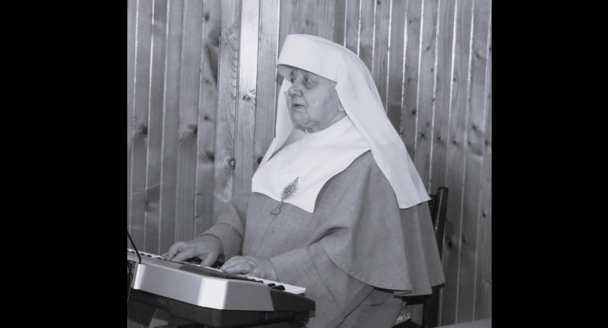 Zmarła siostra Walentyna Maria Bożenna Chabowska, łowicka mariawitka