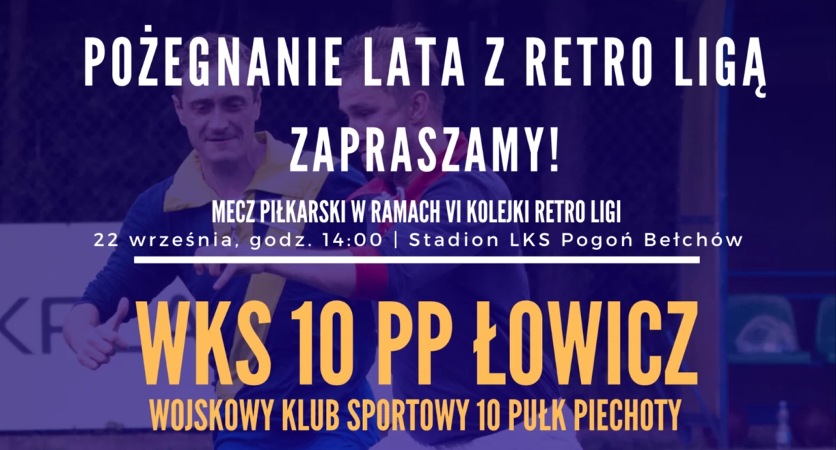 Bełchów. Zbiórka dla powodzian na meczu Retro Ligi