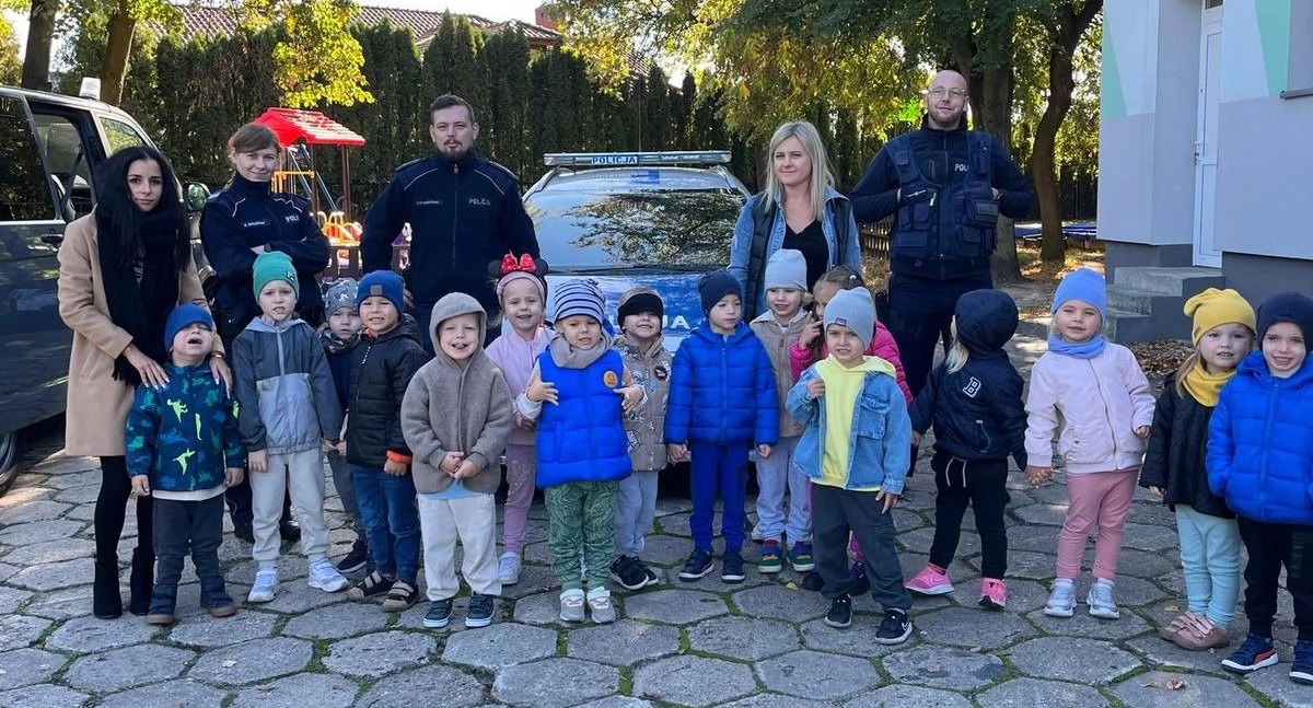 Policjanci z wizytą w przedszkolu (foto)
