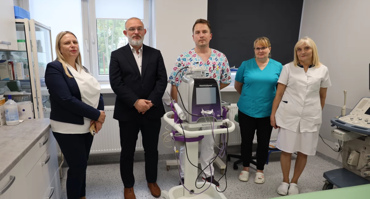 Szpital w Łowiczu zakupił nowoczesny sprzęt do diagnozowania raka piersi i nie tylko (foto, film)