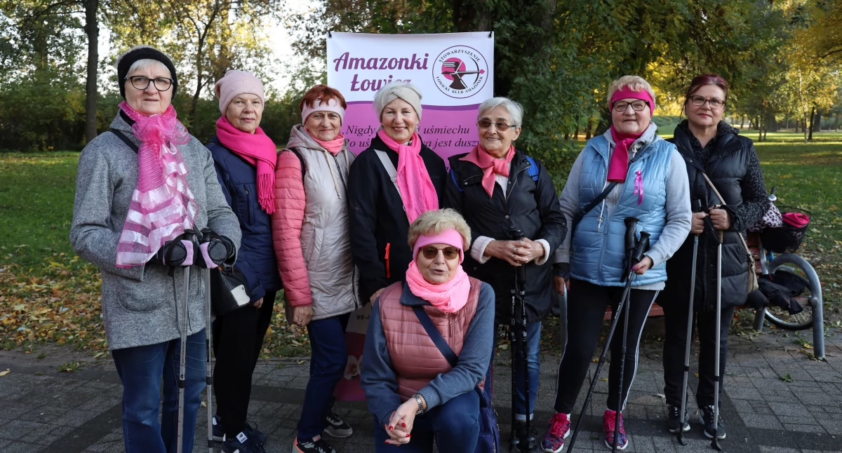 Parkrun z różową wstążką w Łowiczu (foto, film)