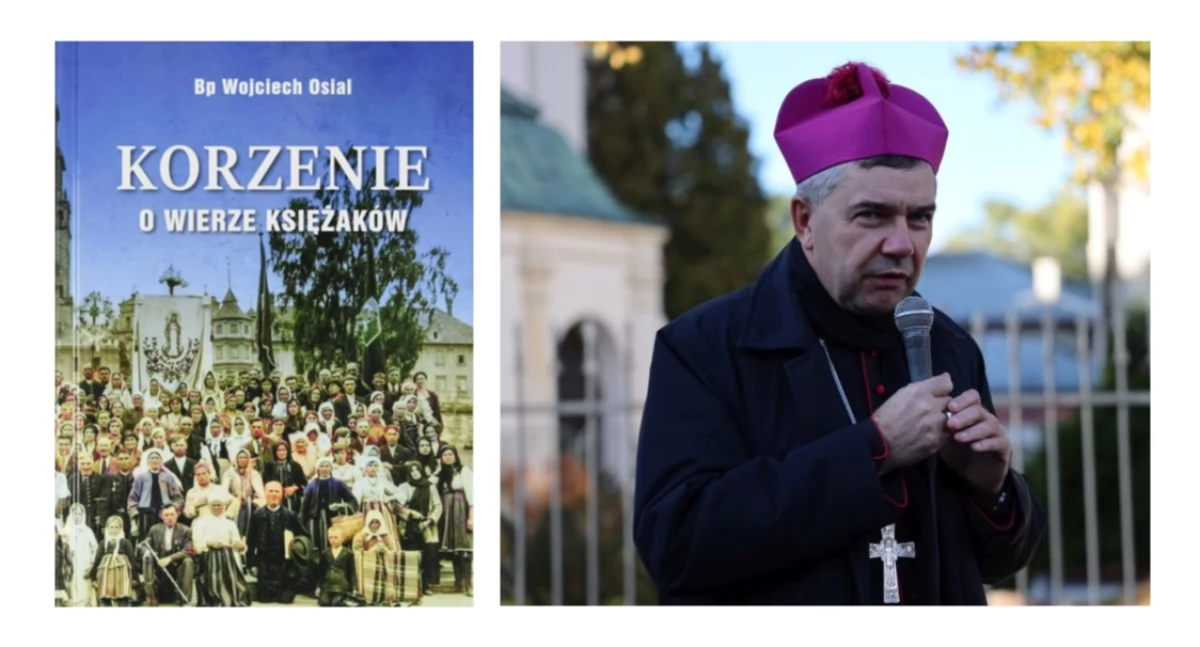 Zaproszenie na promocję książki „Korzenie. O wierze Księżaków” biskupa Wojciecha Osiala