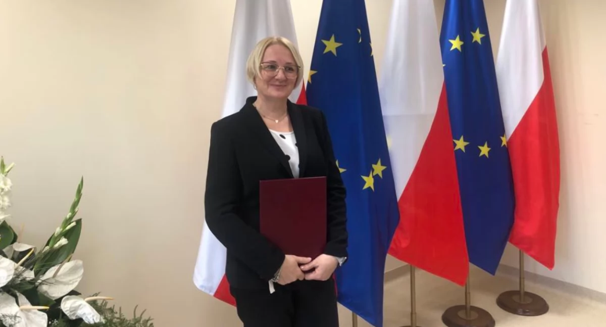 Nauczycielka ze Zduńskiej Dąbrowy z nagrodą Ministra Edukacji Narodowej (foto)