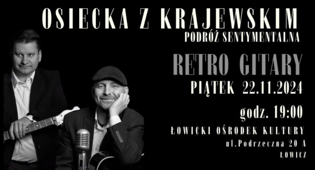 Retro Gitary, czyli muzyczna podróż sentymentalna Osieckiej z Krajewskim