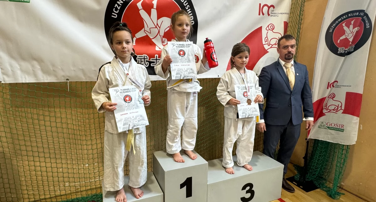Pięć medali judoków z Łowicza w Józefosławiu (foto)