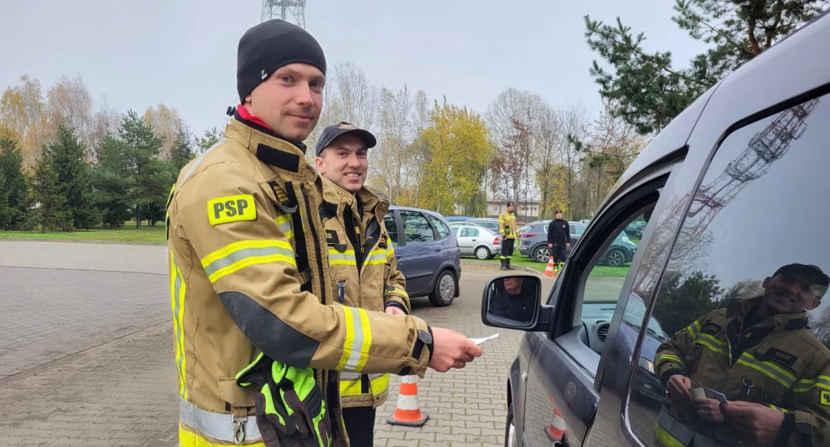 Zaparkuj 1 listopada u strażaków z Łowicza i wspomóż zbiórkę dla Łukasza Sędala
