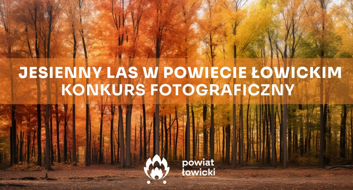 Jesienny las w Powiecie Łowickim - konkurs fotograficzny