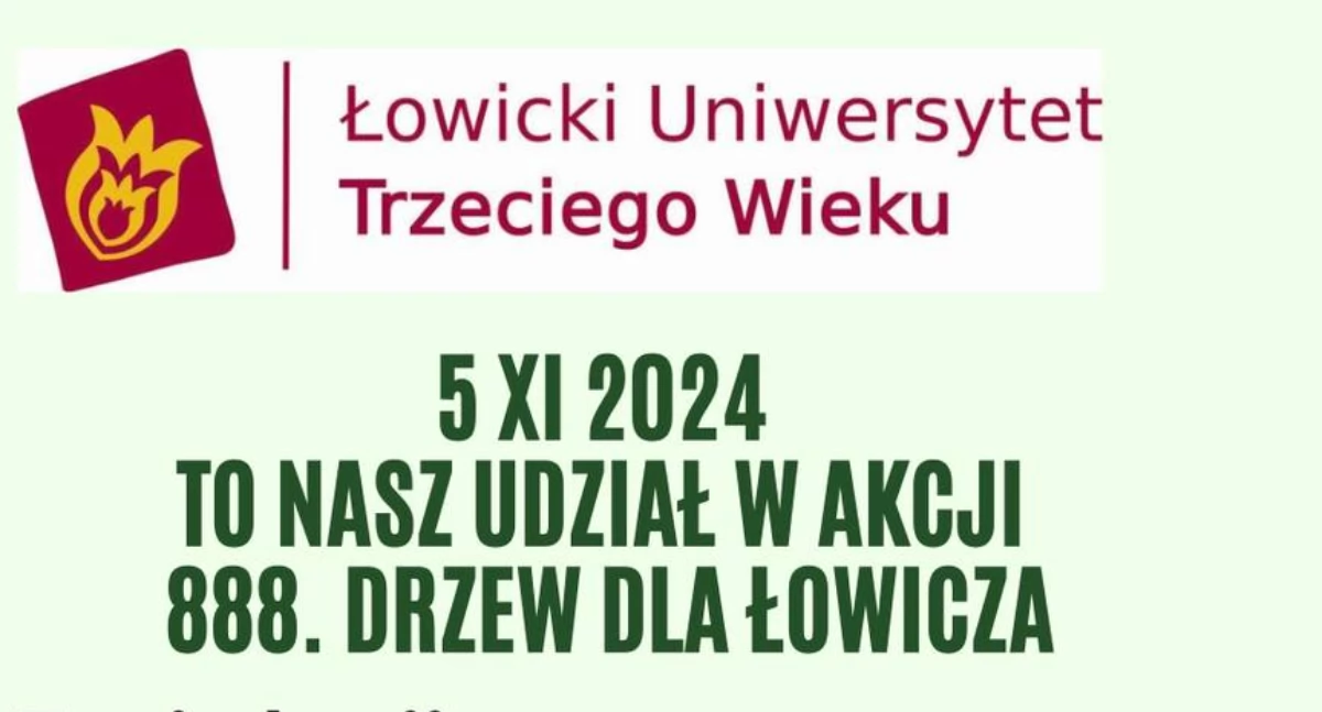 Seniorzy z ŁUTW połączą działania ekologiczne z kulturalnymi