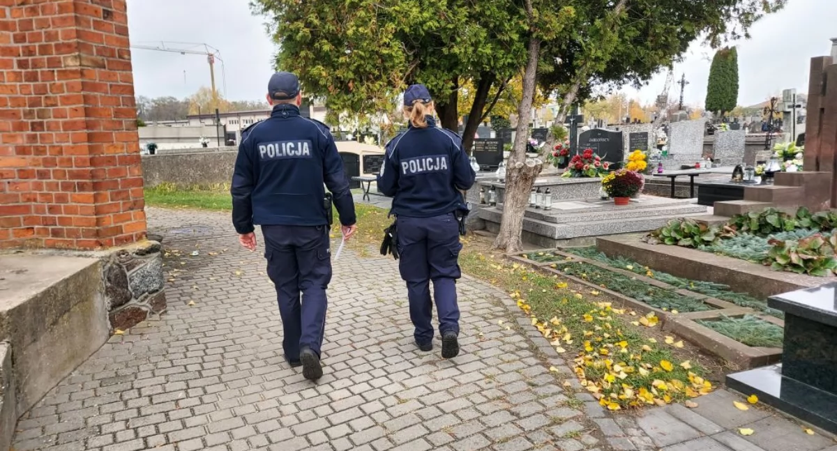 Pamiętajmy o bezpieczeństwie podczas pobytu na grobach swoich bliskich (foto)