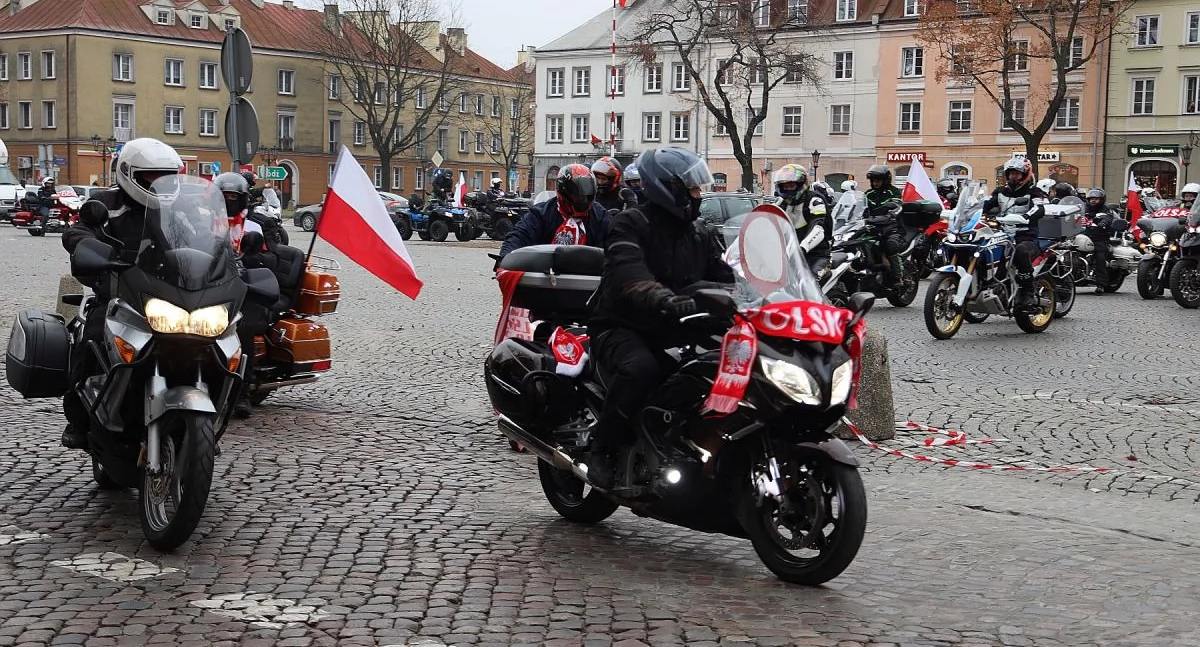 II Łowicka Motocyklowa Parada Niepodległości (foto, film) 