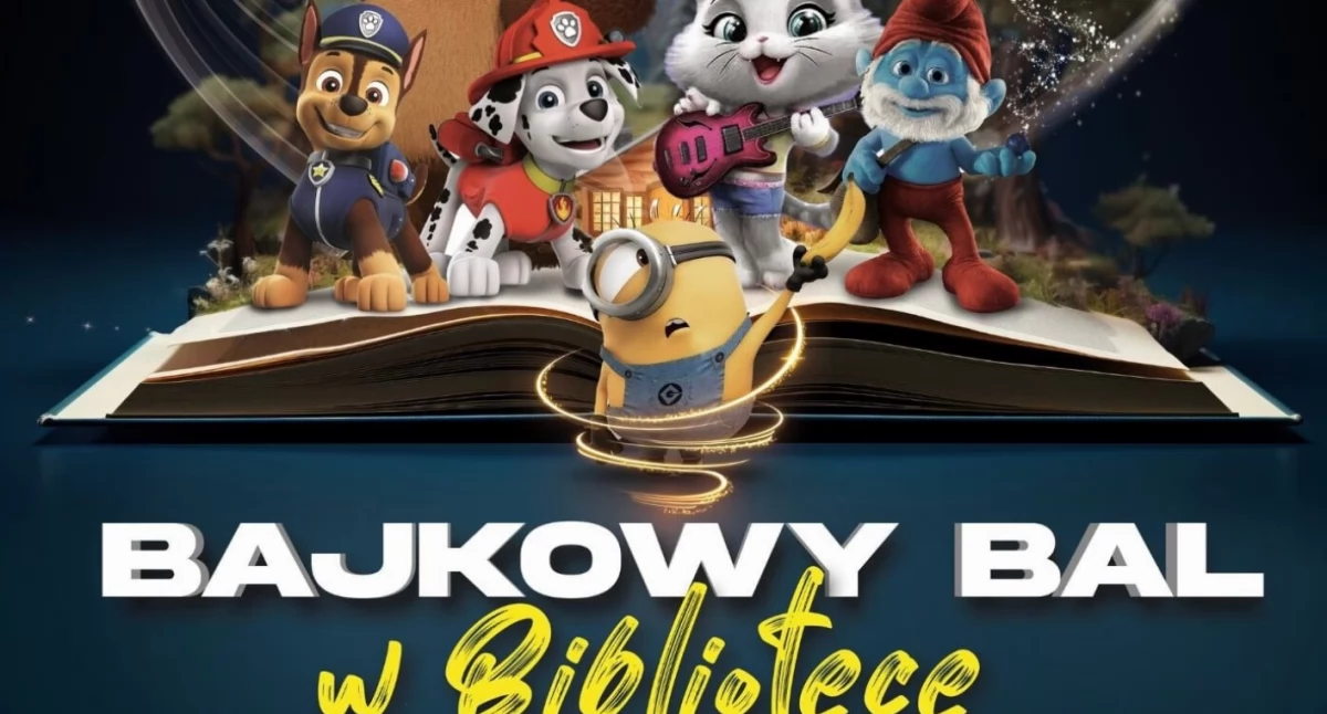 Bajkowy Bal w Miejskiej Bibliotece już w sobotę!