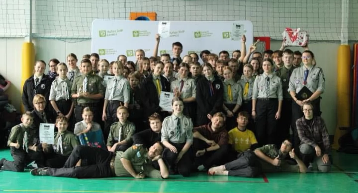 Harcerski rajd formą walki z uzależnieniem (foto)