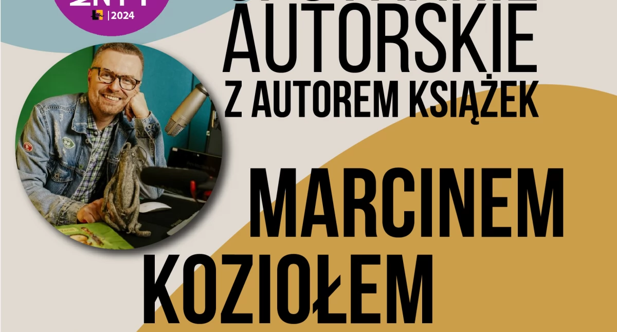 Spotkanie autorskie z Marcinem Koziołem w Łowickim Ośrodku Kultury