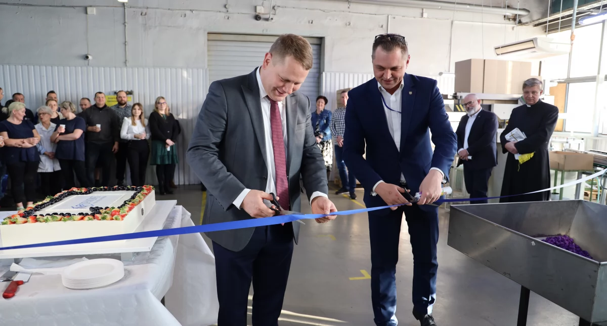 Otwarcie nowych linii produkcyjnych w zakładzie Opakomet w Łowiczu (foto, film)