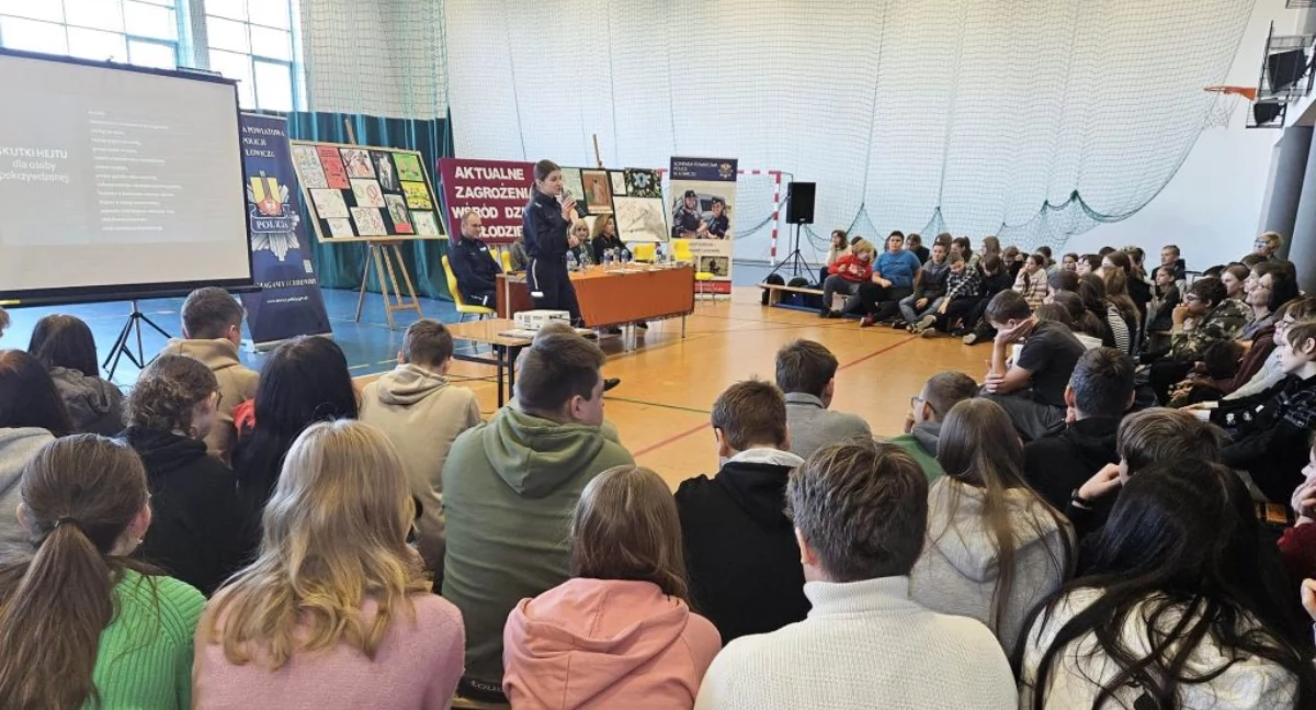 O aktualnych zagrożeniach czyhających na dzieci i młodzież (foto)