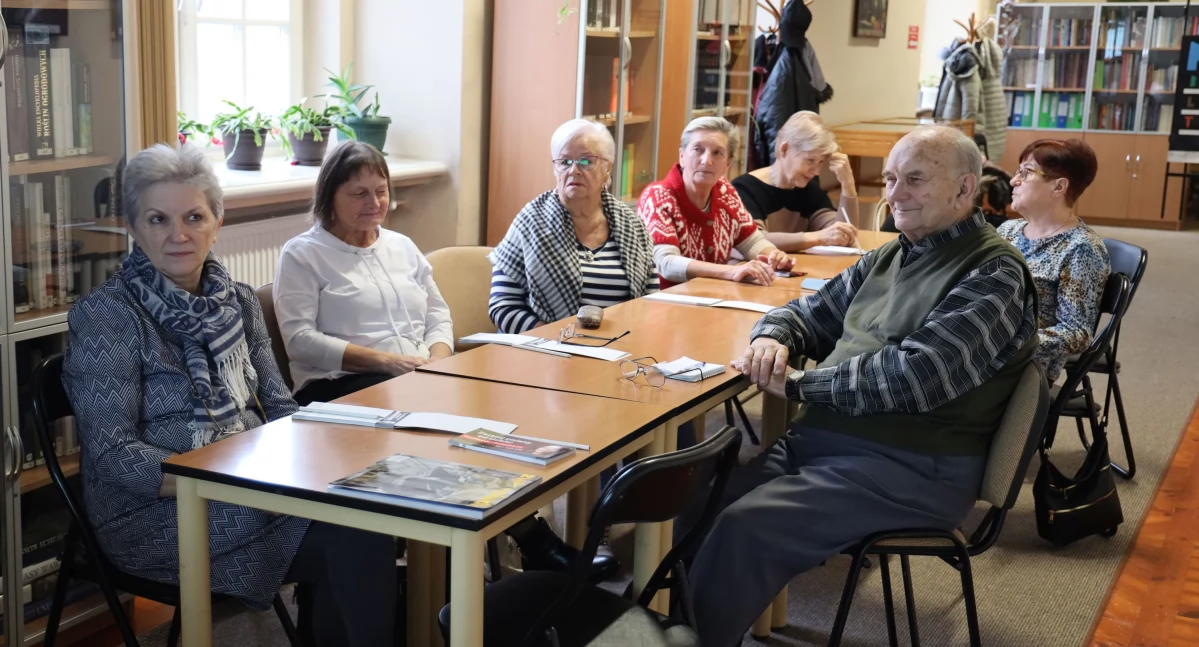 Łowicz. Warsztaty ćwiczenia pamięci dla seniorów (foto)