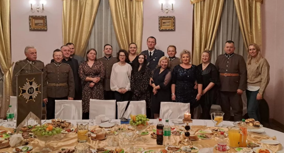 Spotkanie wigilijne u Dziesiątaków (foto)