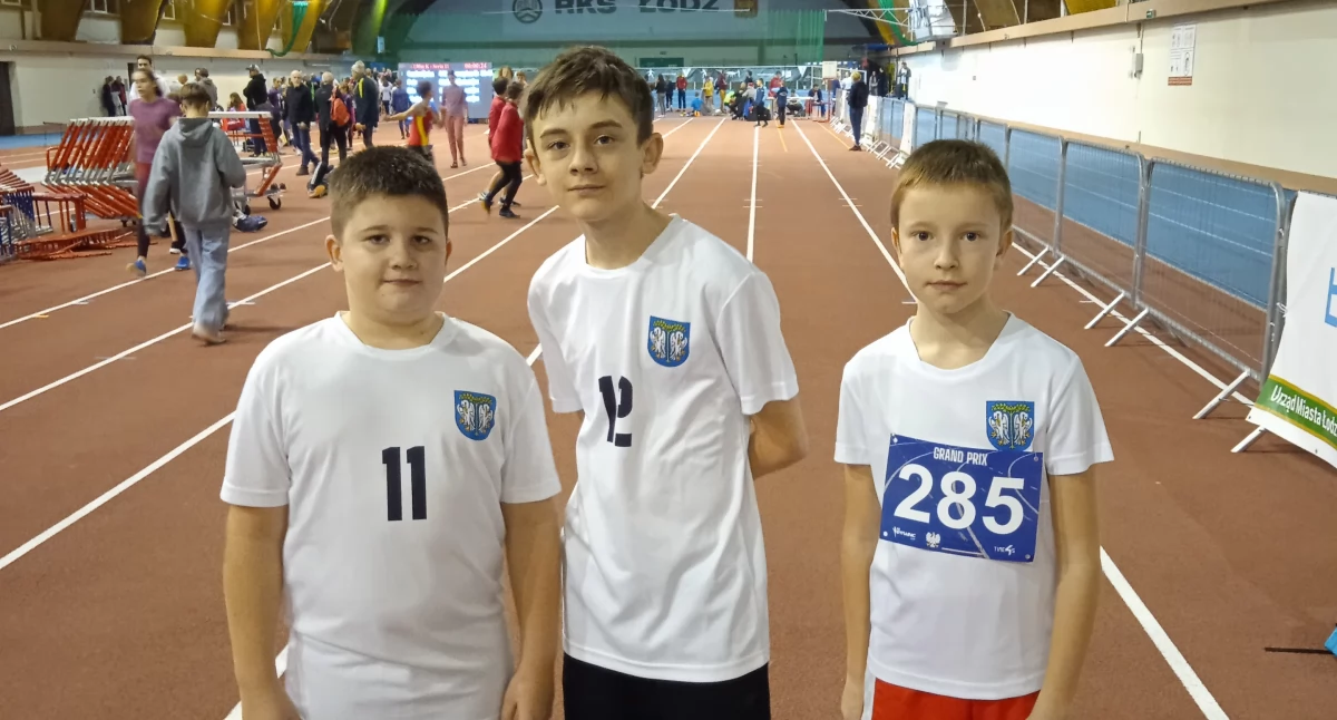 Młodzi lekkoatleci na lekkoatletycznym Grand Prix Województwa Łódzkiego (foto)