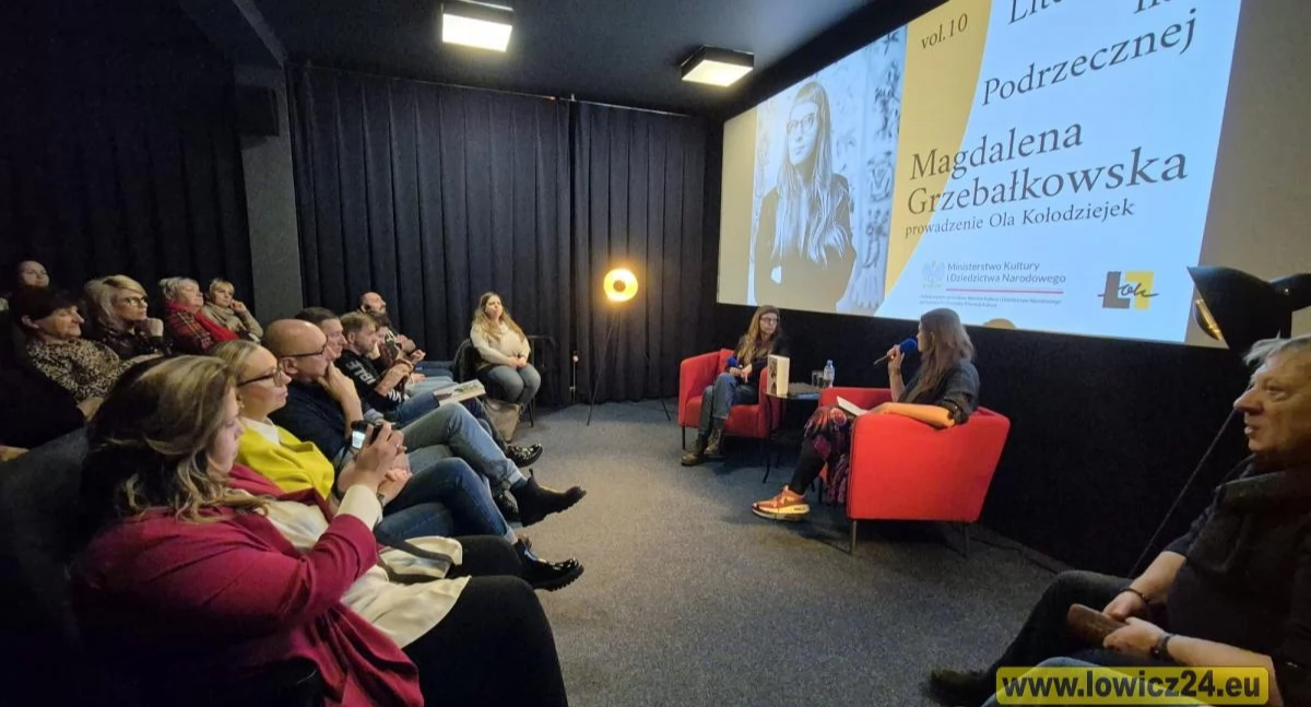 Magdalena Grzebałkowska, autorka biografii Beksińskich i Marii Konopnickiej - w Łowiczu (foto, film)
