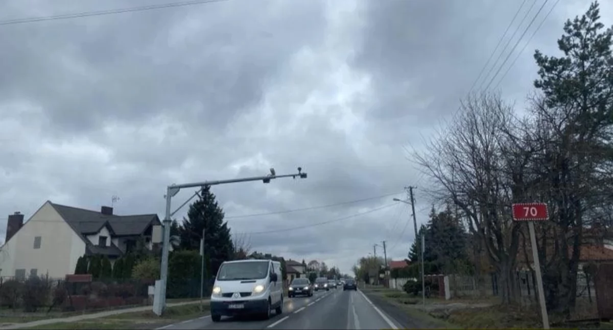 Odcinkowy pomiar prędkości w Mokrej Prawej oficjalnie uruchomiony!
