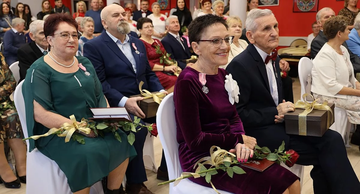 Przeżyli ze sobą 50 lat. Złote Gody w Gminie Łyszkowice (foto, film)