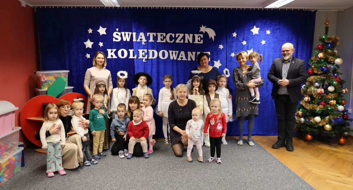 Kolędowanie w Żłobku Miejskim w Łowiczu (foto, film)