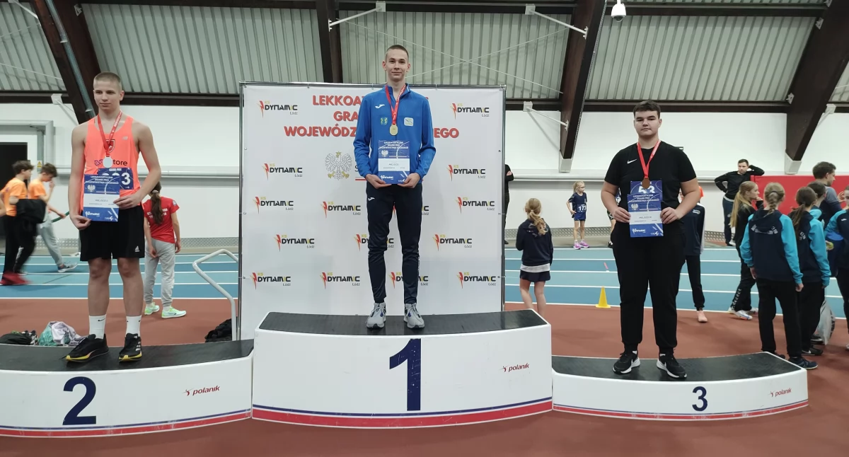 Lekkoatletyczny sukces ucznia Blichu w Spale