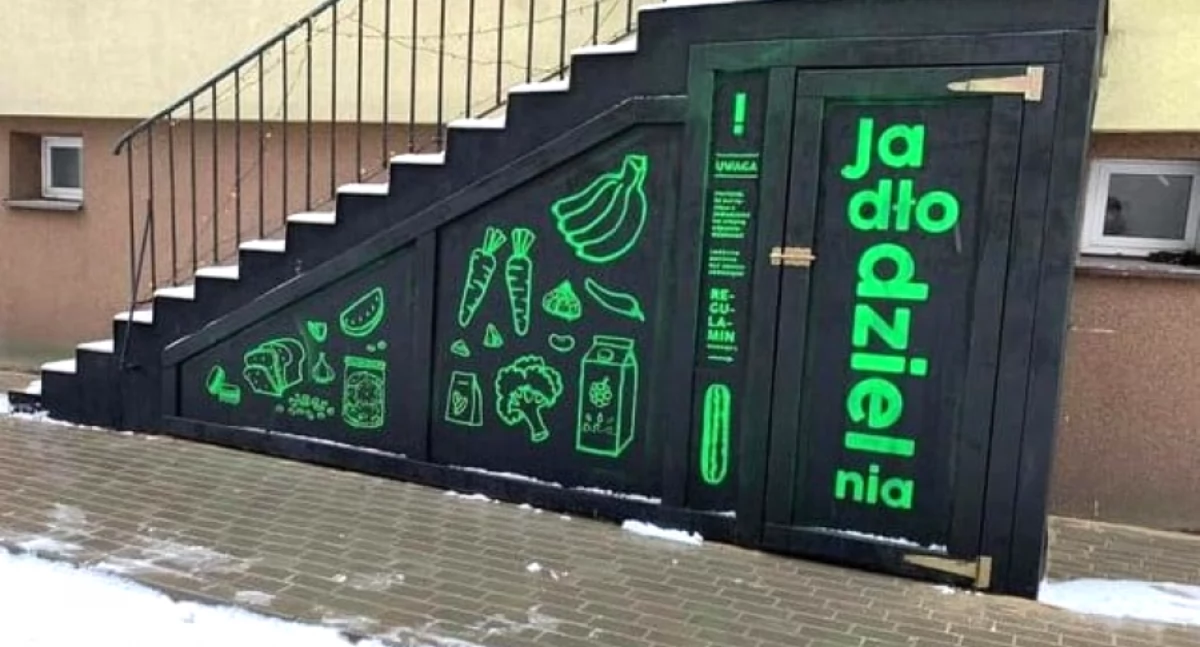 Jadłodzielnia w Łowiczu zachęca do dzielenia się jedzeniem podczas świąt
