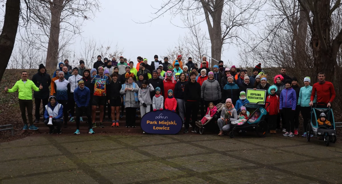 Sylwestrowa edycja parkrun w Łowiczu (foto, film)