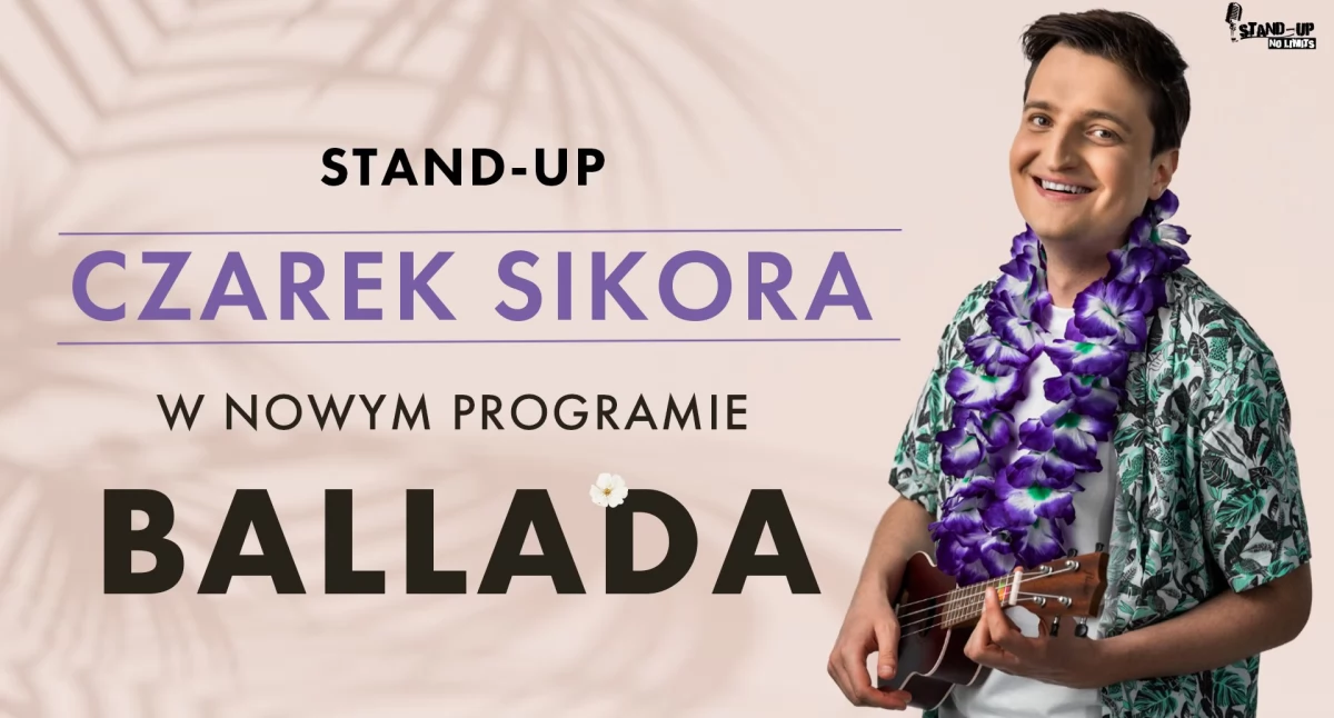 Stand-up Cezarego Sikory w Łowickim Ośrodku Kultury