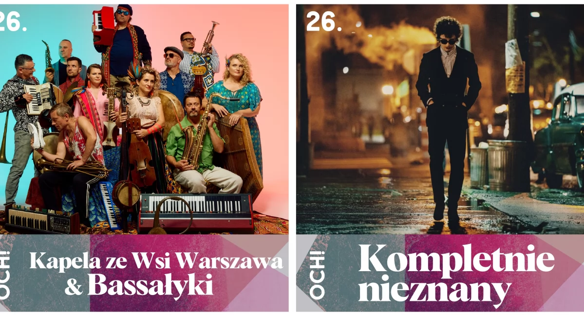 W lutym rusza 26. OCH! Film Festiwal. Kapela ze wsi Warszawa w Koncercie Otwarcia
