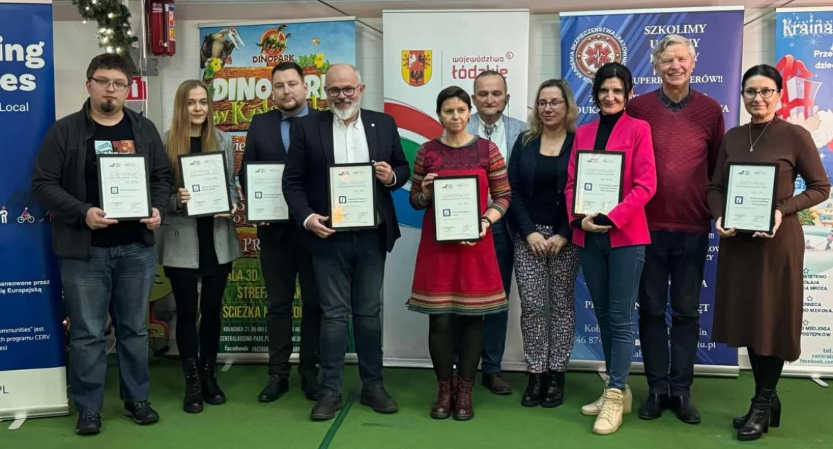 Certyfikat dla Punktu Informacji Turystycznej w Łowiczu! (foto)