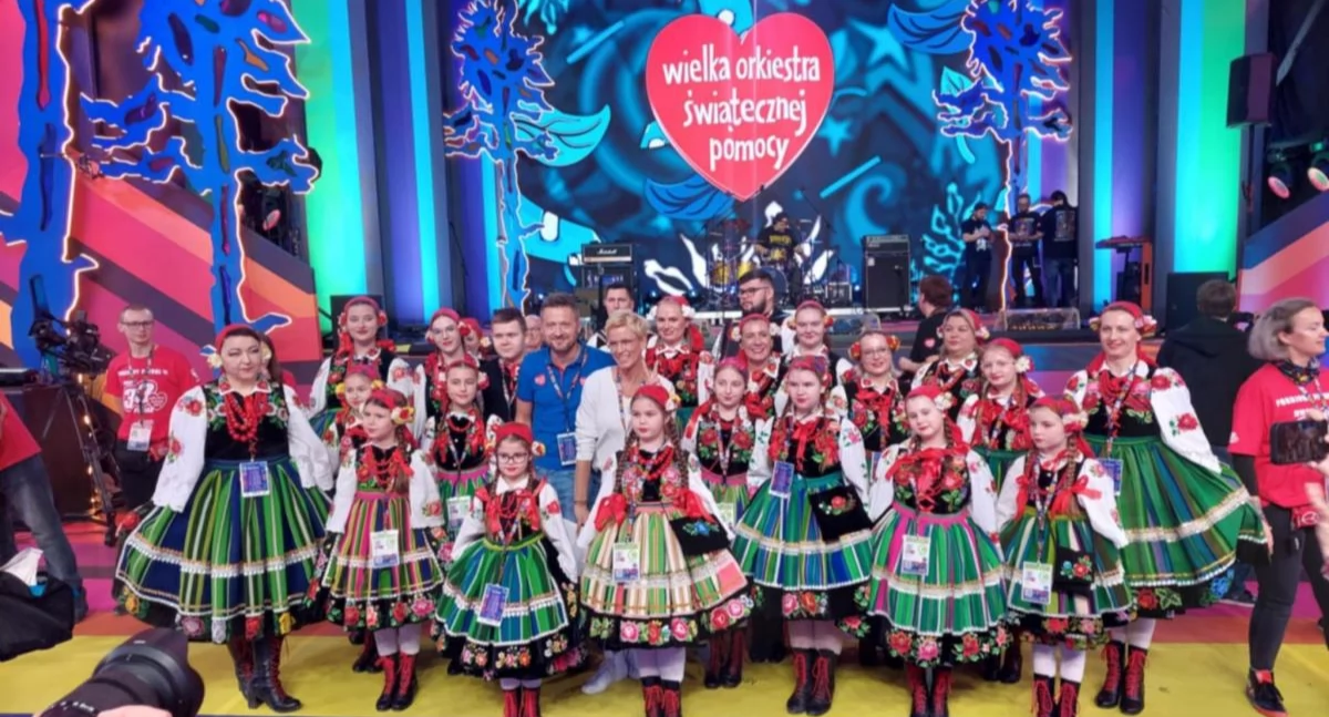 Zespół ludowy z Kiernozi na 33. Finale WOŚP (foto)