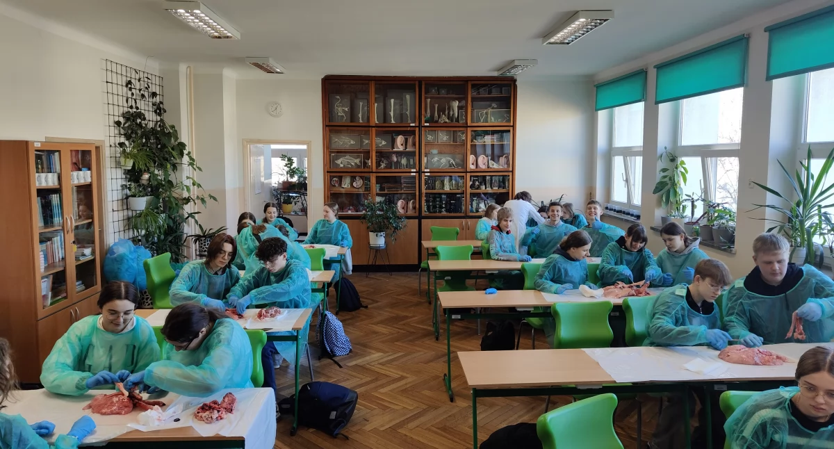Warsztaty biologiczne w I LO (foto)