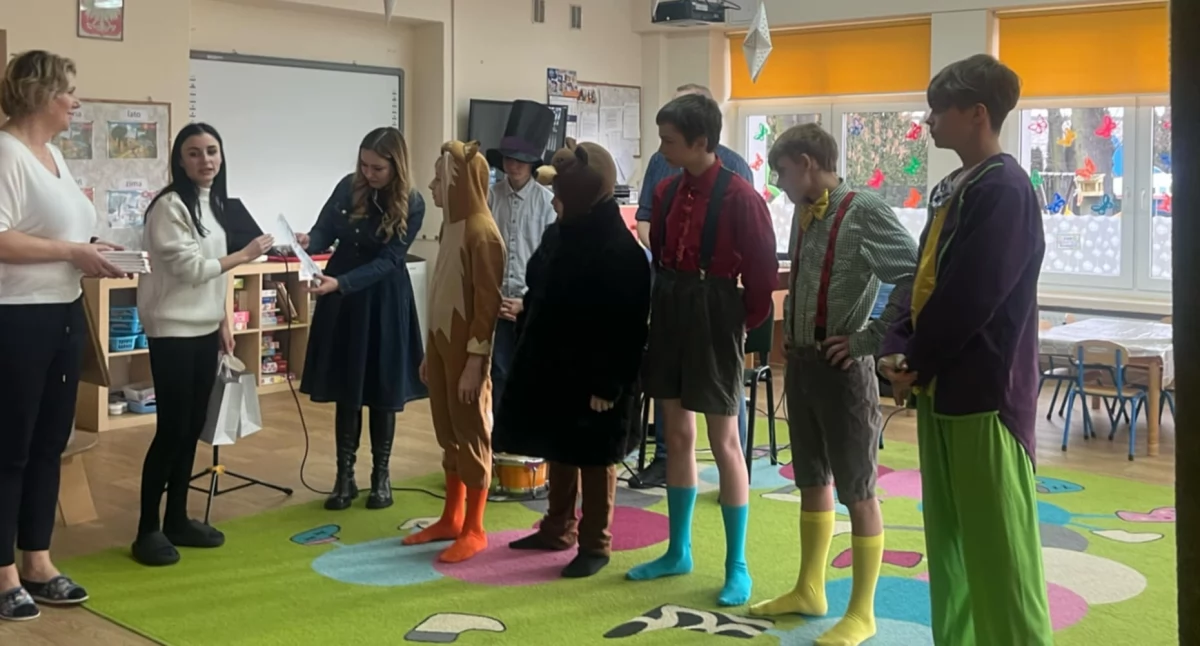 Łowickie przedszkole gościło podopiecznych MOS w Kiernozi (foto)