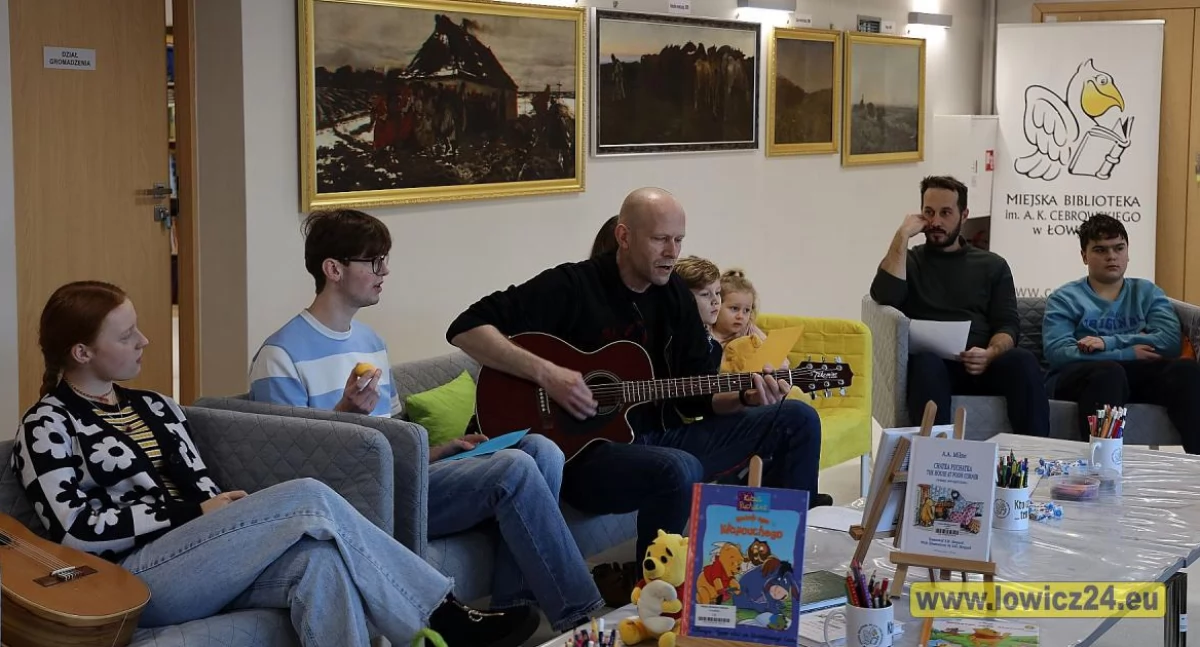 O Kubusiu Puchatku podczas spotkania Klubu Czytających Rodzin (foto)
